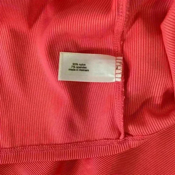 Lane Bryant Size 26/28 Pink Twist Neck Key Hole Knit Dress 3/4 Sleeves - Picture 4 of 4